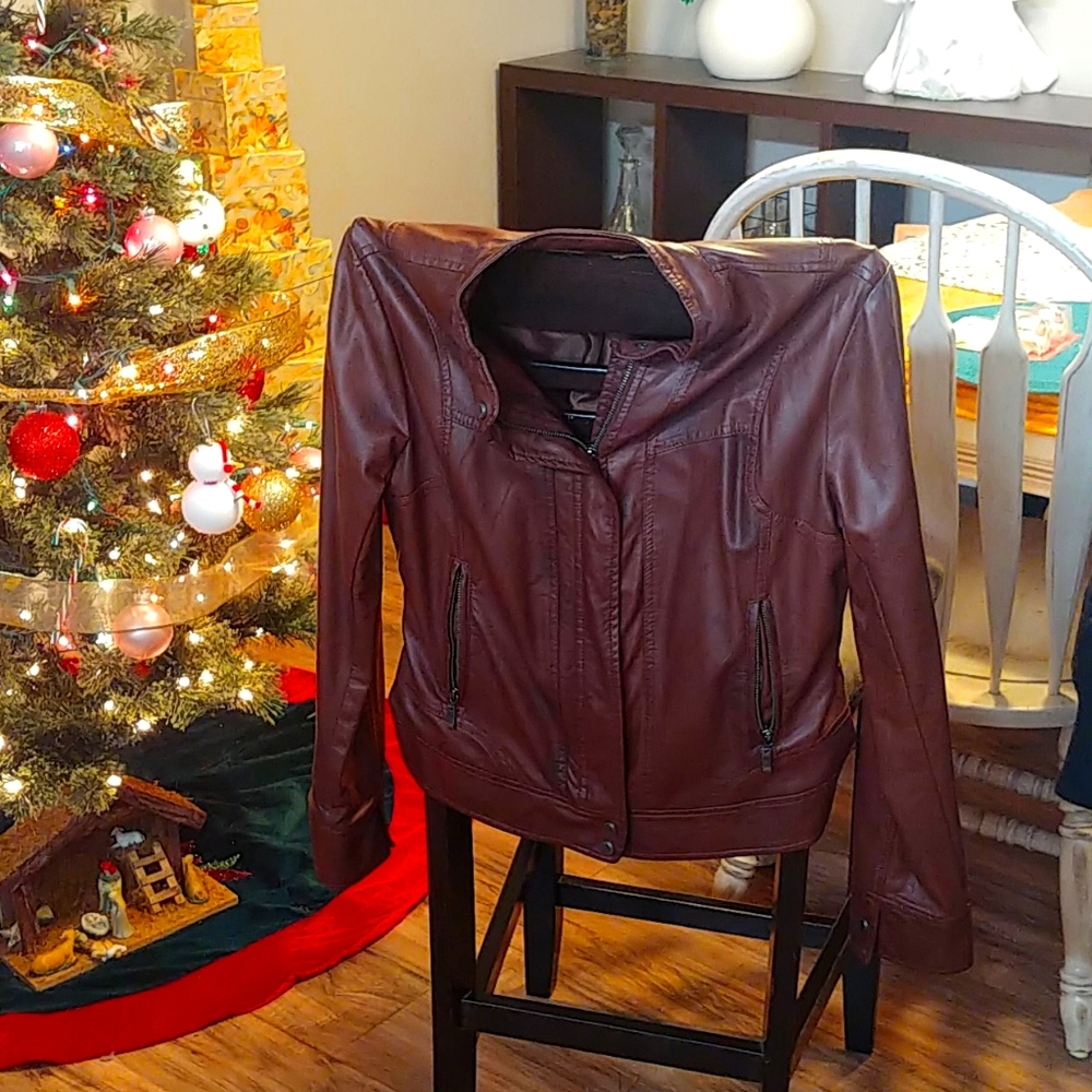 Leather jacket